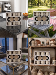 Anupam Premium 8-Piece Ceramic Tea & Coffee Cup Saucer Set | 6 Cups with 2 Matching Saucers