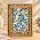 Anupam Serving Trays Blue and Gold SKU 118079A, image 1
