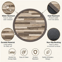 Anupam Trivets White & Grey 121976A product view 3