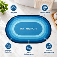 Anupam 125768G floor mat Blue photo 3