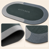 Anupam 125768K floor mat Charcoal Green photo 2