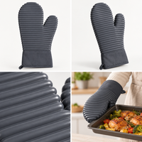 Charcoal Grey Oven Mitts & Kitchen Gloves photo 2