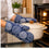 Navy Blue & White Oven Mitts & Kitchen Gloves photo 1