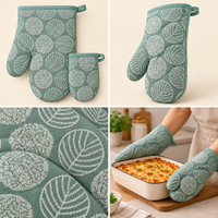 Sage Green oven mitt photo 2