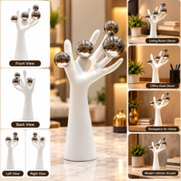 Anupam abstract hand figurine multi view and decor usage