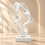 Anupam modern abstract white figurine showpiece lifestyle view