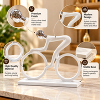 Anupam cyclist figurine premium finish features