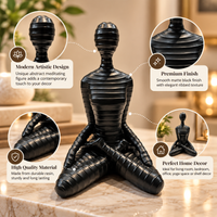 Anupam abstract meditating figurine product features