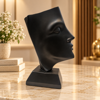 Anupam modern abstract artistic figurine black and gold main view