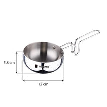 Argent Tri-Ply Stainless Steel 12cm Tadka Pan