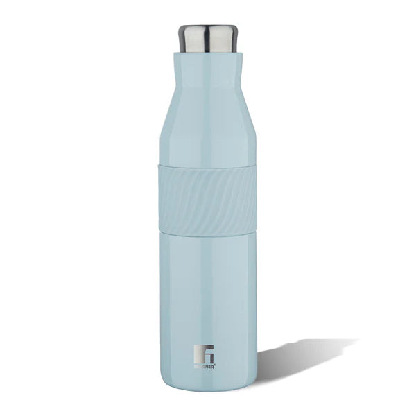 Bergner Walking Stainless Steel Vaccum Bottle 600ml, Blue