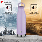 Bergner Walking Stainless Steel Vaccum Bottle 500ml, Mauve