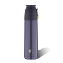 Bergner Walking Stainless Steel Vaccum Bottle 500ml, Grey