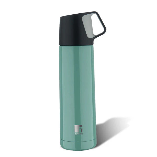Bergner Walking Stainless Steel Vaccum Bottle 500ml, Green