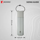Bergner Walking Stainless Steel Vaccum Bottle 500ml, White