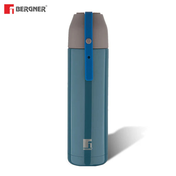 Bergner Walking Stainless Steel Vaccum Bottle 500ml, Green