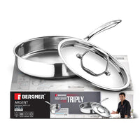 Argent Tri-Ply Stainless Steel Sautepan With Lid
