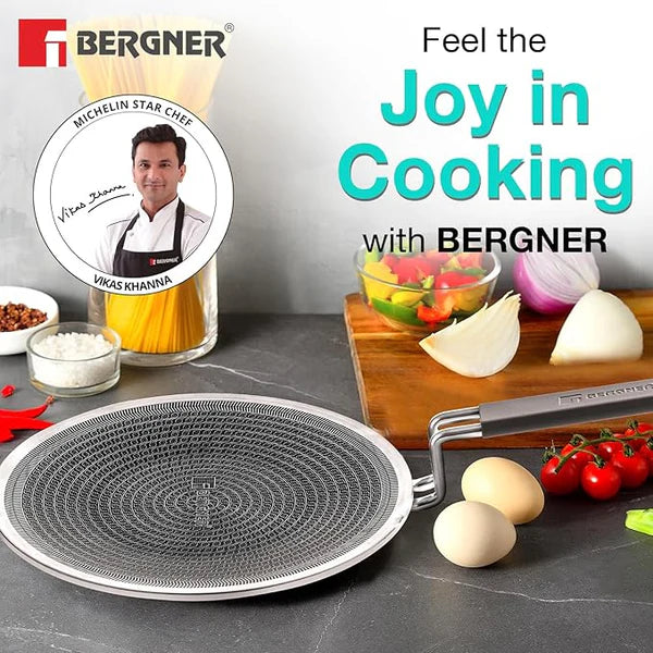 Hi-Tech Giro Tri-Ply Stainless Steel Non-Stick Roti Tawa