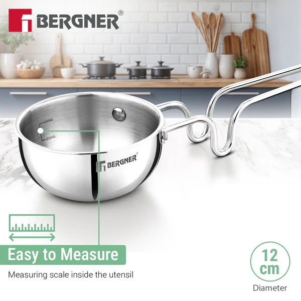 Argent Triply Tadka Pan with S/S Lid 12cm