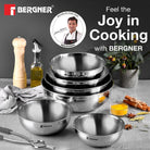 6pc Tasla set with Pakkad 
- 16cm,18cm,20cm,22cm,24cm & 26cm
- Without lid