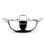 Tri-Ply Stainless Steel Deep Kadai with Lid