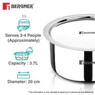 Argent Tri-Ply Stainless Steel Tope With Lid