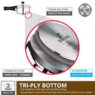 Sorrento Stainless Steel Pressure Cooker