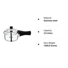 Sorrento Stainless Steel Pressure Cooker