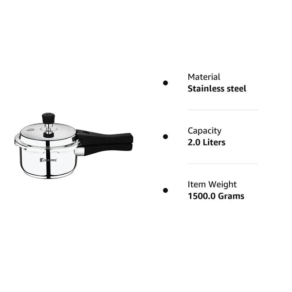 Sorrento Stainless Steel Pressure Cooker