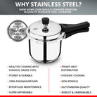 BGIN SORRENTO SS PRESSURE COOKER 5L