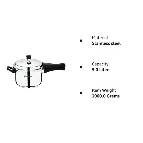 Sorrento Stainless Steel Pressure Cooker