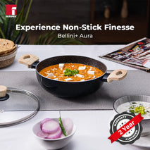 Bellini Plus Aura 5-Layer Non-Stick Kadhai 26cm