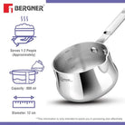 Essential Balaji Triply Coffee Warmer 12cm - 0.8Ltr (Max - 0.9Ltr)