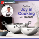 BERGNER ESSENTIAL AKSHESH 24CM KADHAI W/O LID