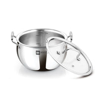 Essential Ankush Triply Rice Pot/Handi With Handle And Lid 
16cm - 2.0Ltr (Max - 2.2Ltr)
