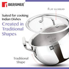Essential Ankush Triply Rice Pot/Handi With Handle And Lid 
16cm - 2.0Ltr (Max - 2.2Ltr)
