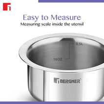 Essential Lohith Triply Tope 
10cm - 0.4Ltr (Max - 0.5Ltr)