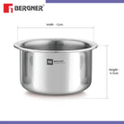 Essential Lohith Triply Tope 
10cm - 0.4Ltr (Max - 0.5Ltr)