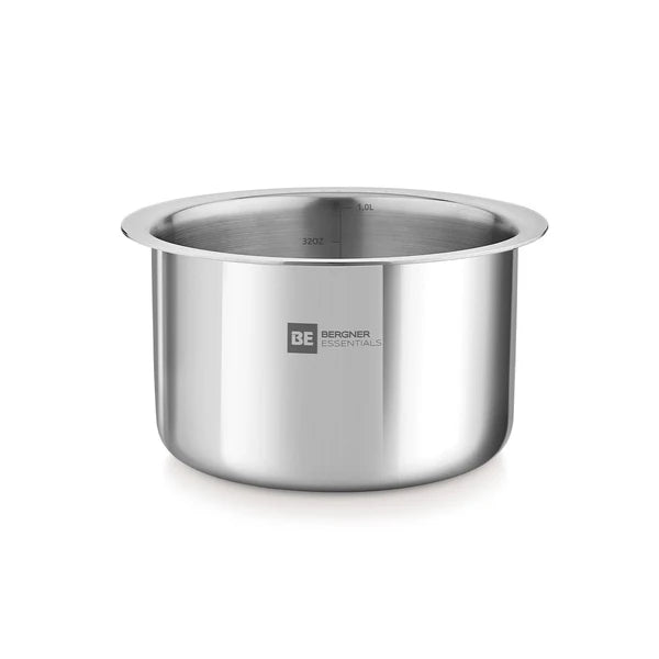 Essential Lohith Triply Tope 
14cm - 1.0Ltr (Max - 1.2Ltr)