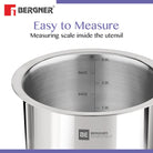 Essential Lohith Triply Tope 
20cm - 3.0Ltr (Max - 3.5Ltr)