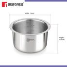 Essential Lohith Triply Tope 
22cm - 4.5Ltr (Max - 4.8Ltr)