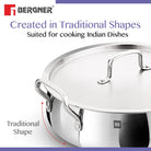 Essential Lazeez Triply Biryani Pot/Handi With Handle And Lid 
24cm - 4.0Ltr (Max - 4.4Ltr)
