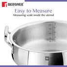 Essential Lazeez Triply Biryani Pot/Handi With Handle And Lid 
24cm - 4.0Ltr (Max - 4.4Ltr)