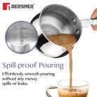 BERGNER ESSENTIAL BALAJI COFFEE WARMER 14CM TRIPLY