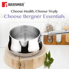 BERGNER ESSENTIAL BALAJI COFFEE WARMER 14CM TRIPLY