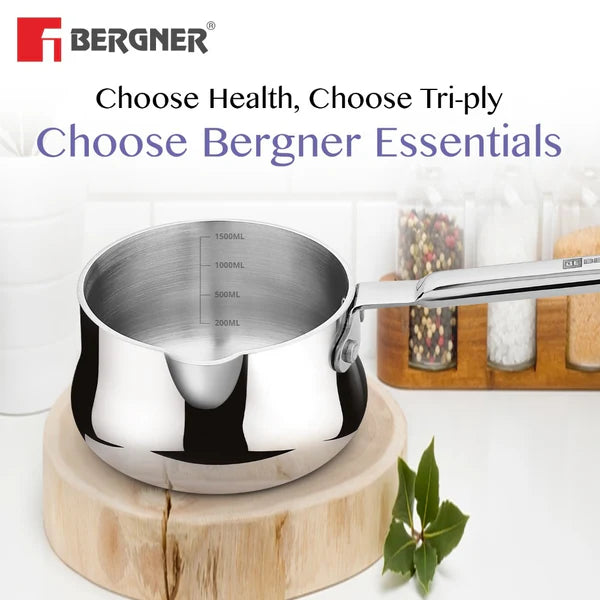 BERGNER ESSENTIAL BALAJI COFFEE WARMER 14CM TRIPLY