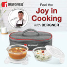 BERGNER 3PC LUNCH BAG SET POLYESTER