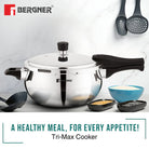 ORB Tri-ply Stainless Steel Outer Lid Pressure Cooker