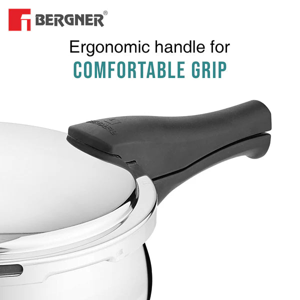 ORB  Tri-ply Stainless Steel Outer Lid Pressure Cooker 5L