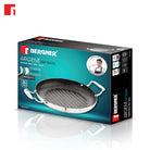 GRILL PAN 26CM TRIPLY